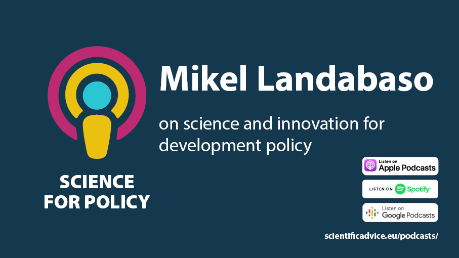 Scientific Advice Mechanism (@euscienceadvice) on Twitter photo New #Science4Policy podcast with <a href="/landabaso1/">Mikel Landabaso 🐬</a>, Director for Fair & Sustainable Economy at the Joint Research Centre👩🔬 👨🔬
Tune in now: scientificadvice.eu/podcast/mikel-…
#sciadvice New #Science4Policy podcast with <a href="/landabaso1/">Mikel Landabaso 🐬</a>, Director for Fair & Sustainable Economy at the Joint Research Centre👩🔬 👨🔬
Tune in now: scientificadvice.eu/podcast/mikel-…
#sciadvice