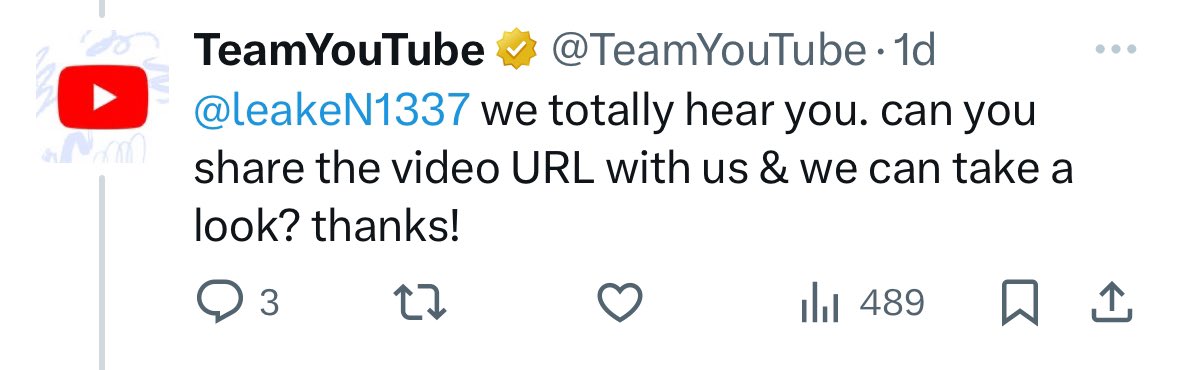 Yoo <a href="/TeamYouTube/">TeamYouTube</a> <a href="/YouTube/">YouTube</a> 
Still no answer you dont totally hear me :(