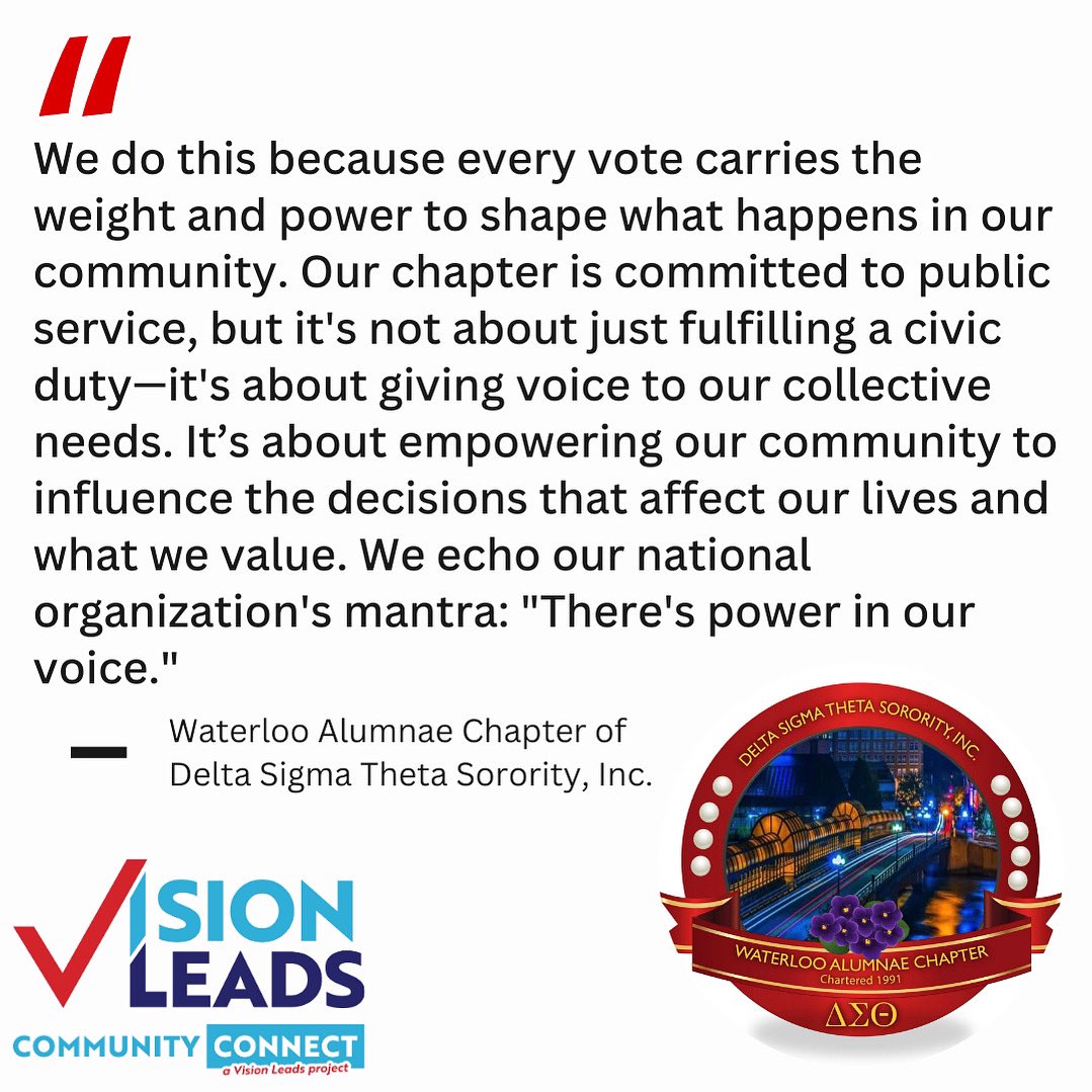 We love our Bridge Builders! #TheVotersAreComing #Election2024 #Democracy #DeltaSigmaTheta