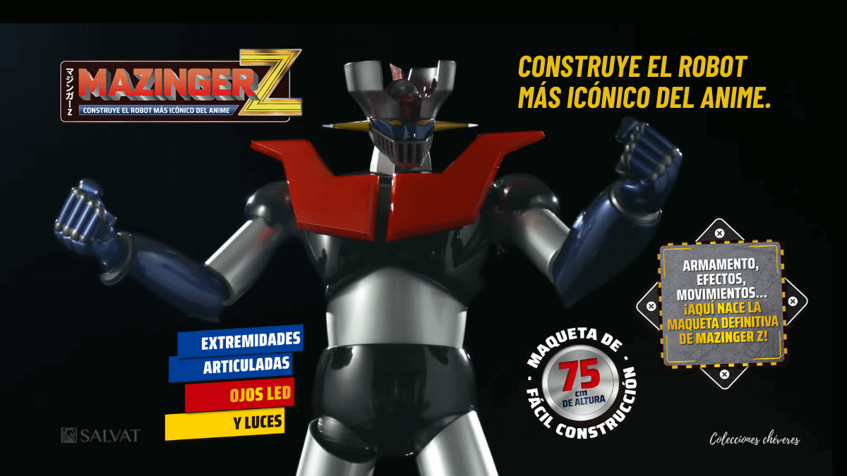 ColecCheveres's tweet photo. #NoticiasChéveres #Salvat en Perú pronto pondrá a la venta la colección "Construye el Mazinger Z".

Este robot consta de 100 entregas para armar paso a paso y es articulable.

+ info aquí: https://t.co/CDTfVmbDIa

#Figuras #MazingerZ #ColeccionesChéveres https://t.co/FFc0mreD5L