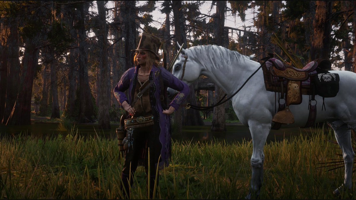 Candysseus's tweet image. 🦄👀😬PEGASUS: Animal Speculums...WHY?
🍭🫣🫢CANDYSSEUS:  .....No Comment

ADVANCED CAMERA- NO FILTER    
 
#RedDeadPics for #PhotomodeMonday        
by #MissCandyLicious🍭            

GAME: #RedDeadOnline
DEV: #RockstarGames
PLATFORM: #PS5