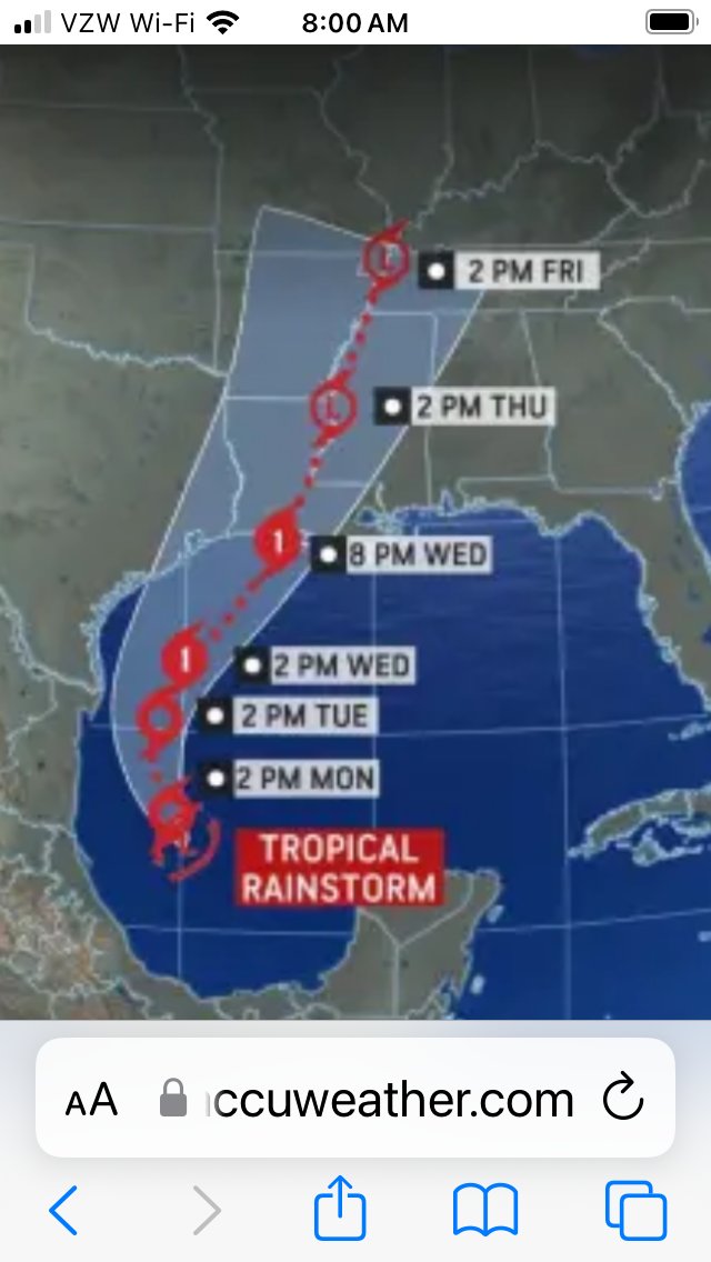 Looks like we might get that rain everyone says we need🤠