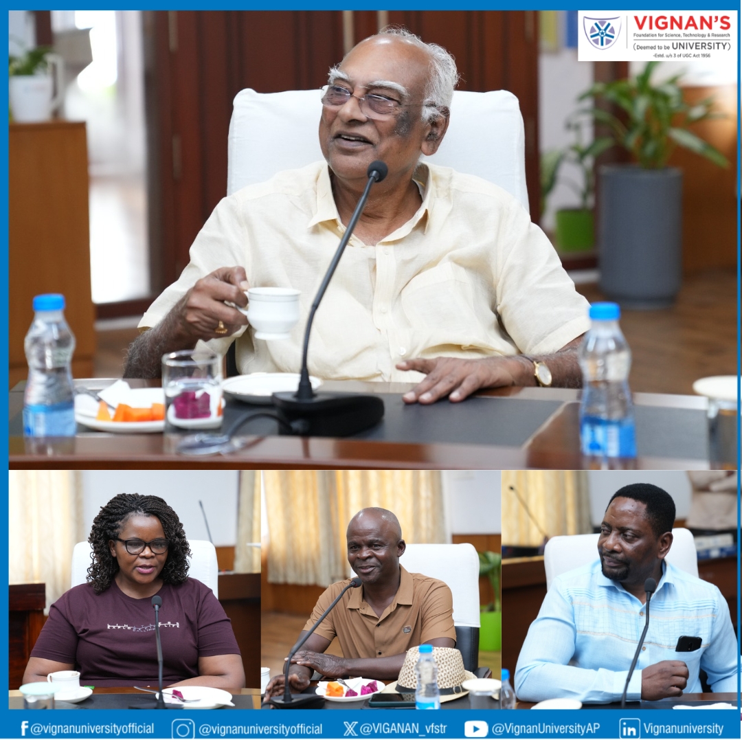 Vignan's University Official tweet media