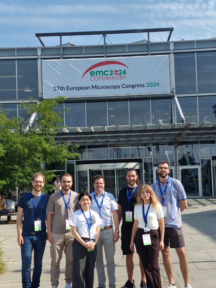 #NMIunterwegs: Forschende waren auf der <a href="/emc2024_dk/">emc2024</a>  und haben ihre Erkenntnisse in #LifeSciences (u.a. zu #Nanoporen) und #Materialwissenschaften (u.a. zu #Batterieforschung) vorgestellt. <a href="/nanodiagbw/">nanodiag BW (Clusters4Future / Zukunftscluster)</a> @hahnschickard