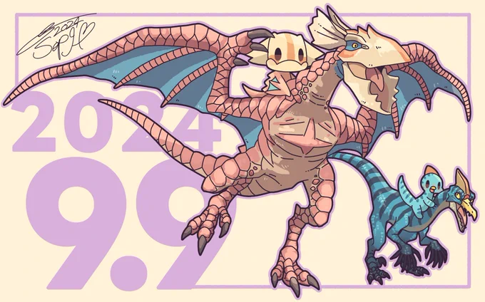 #今日のもんすたーイャンクック/ランポスクックの日! 