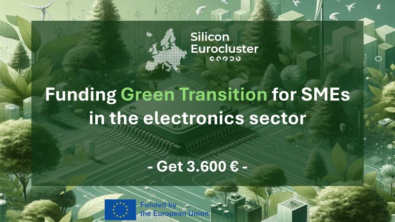 🔔 Reminder: Green Financial Support for SMEs is still available! 🌿
Don’t miss out! Silicon Eurocluster’s initiative is offering €3,600 to 25 SMEs to accelerate their green transformation with expert consultancy. 
📲 Visit the link : lnkd.in/dyEvPBsU