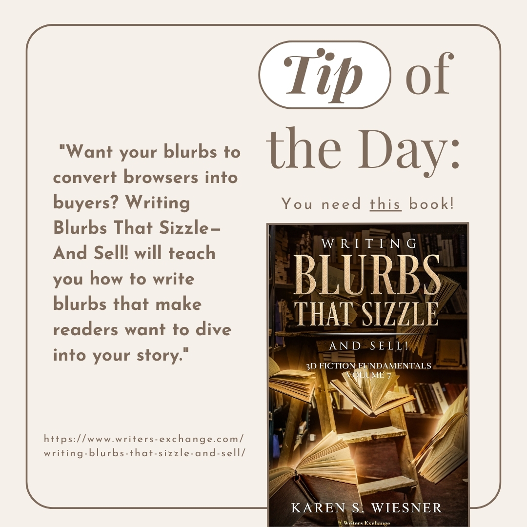 SandyJCummins's tweet image. Crafting an effectively good back cover blurb is no easy task...
#writingreference, #howtowritebook, #nonfiction, #nonfictionbooks, #referencebook, #books, #reading, #bookblogger, #WritersExchangeEPublishing
 writers-exchange.com/Writing-Blurbs…