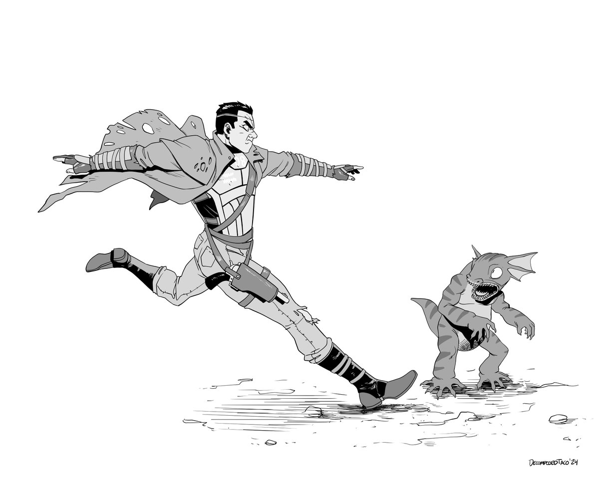 DecomposedTaco's tweet image. I couldn&apos;t sleep so I drew this.