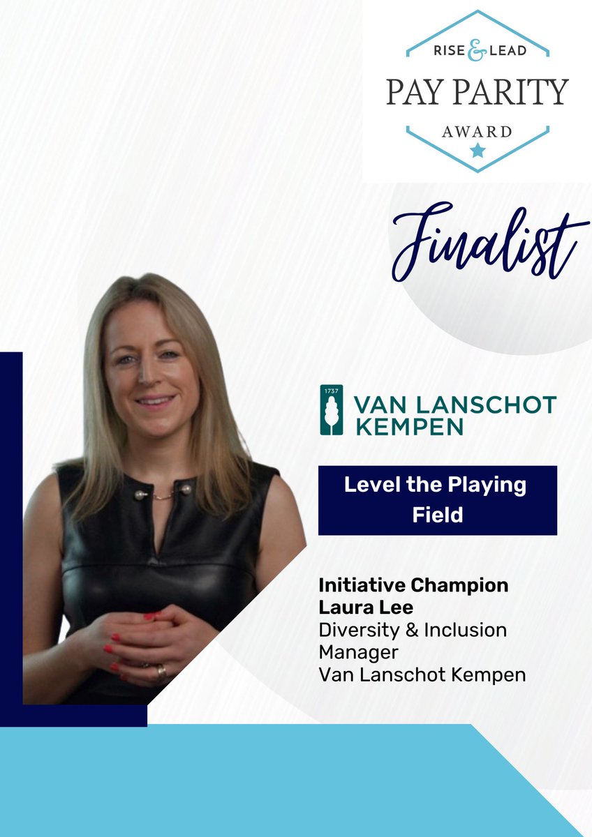 Meet Van Lanschot Kempen, finalist for #PayParity Awed category! By regularly assessing pay gaps and taking transparent steps to address them, they're creating a more equitable workplace. Let's celebrate their progress and learn from their success at #RLSummit2024! #RiseAndLead
