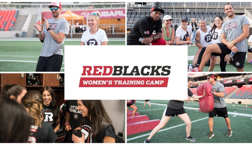 REDBLACKS Women’s Training Camp 🏈
The Stadium at TD Place
Sept 19 (4-10PM)
Led by Ottawa REDBLACKS players, you will learn football skills and drills &amp; scrimmage against other teams!
Help set a powerful example for young girls to stay active in sports!

osegfoundation.ca/event/womens-t…