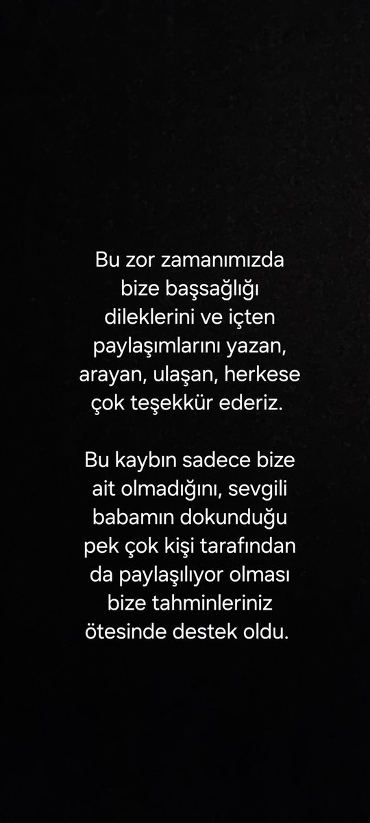 We would like to thank everyone who wrote, called and reached us with their condolences and sincere shares in this difficult time. 
Seeing that this loss was not only ours, but was also shared by so many people touched by my beloved father, supported us beyond your expectations.