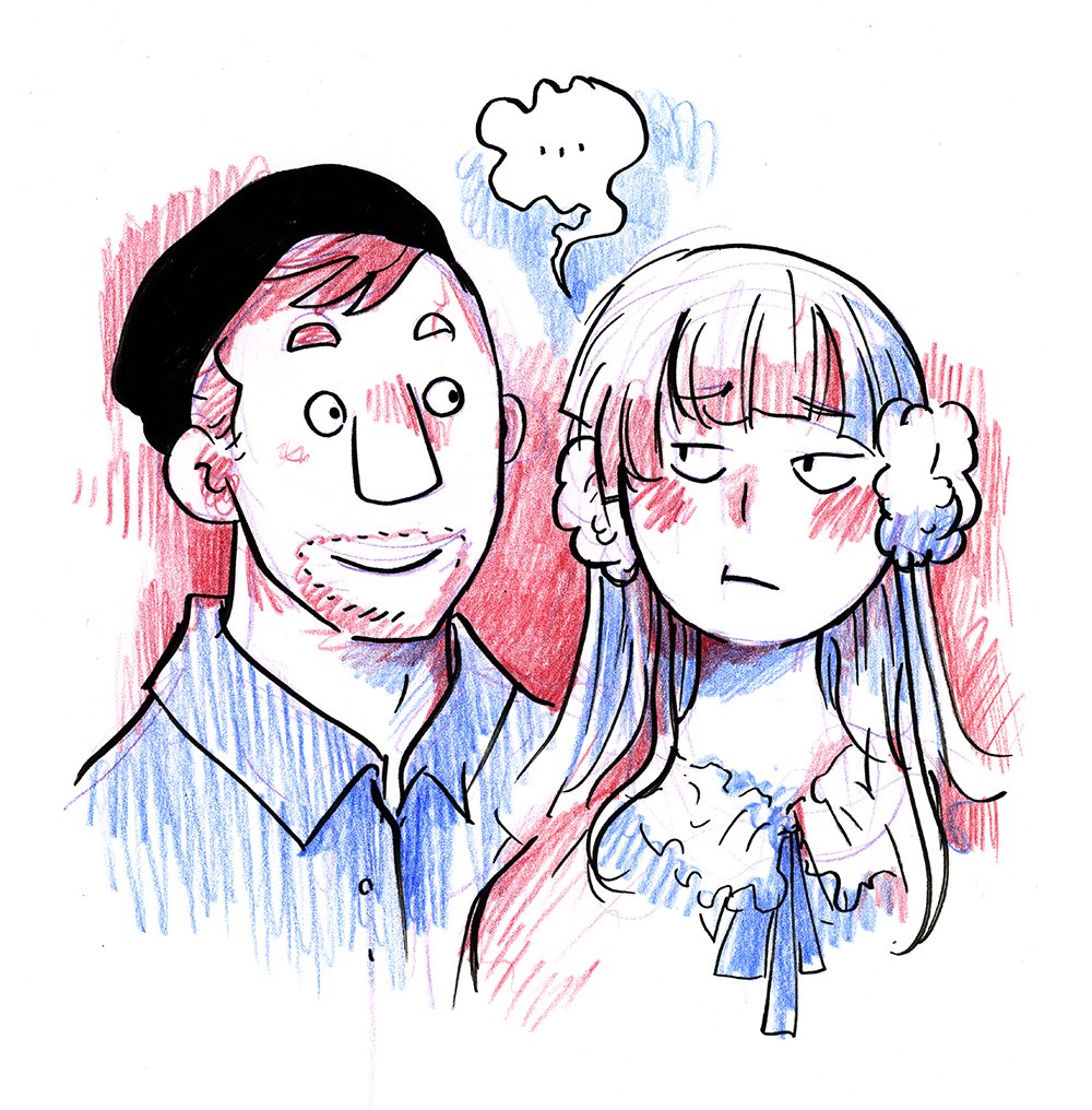 Jürgen ist eigentlich voll mein Hass-Chara in FANGIRL FANTASY gewesen, bi ich ihn gezeichnet habe und er einfach viel zu cute geworden ist. 😑