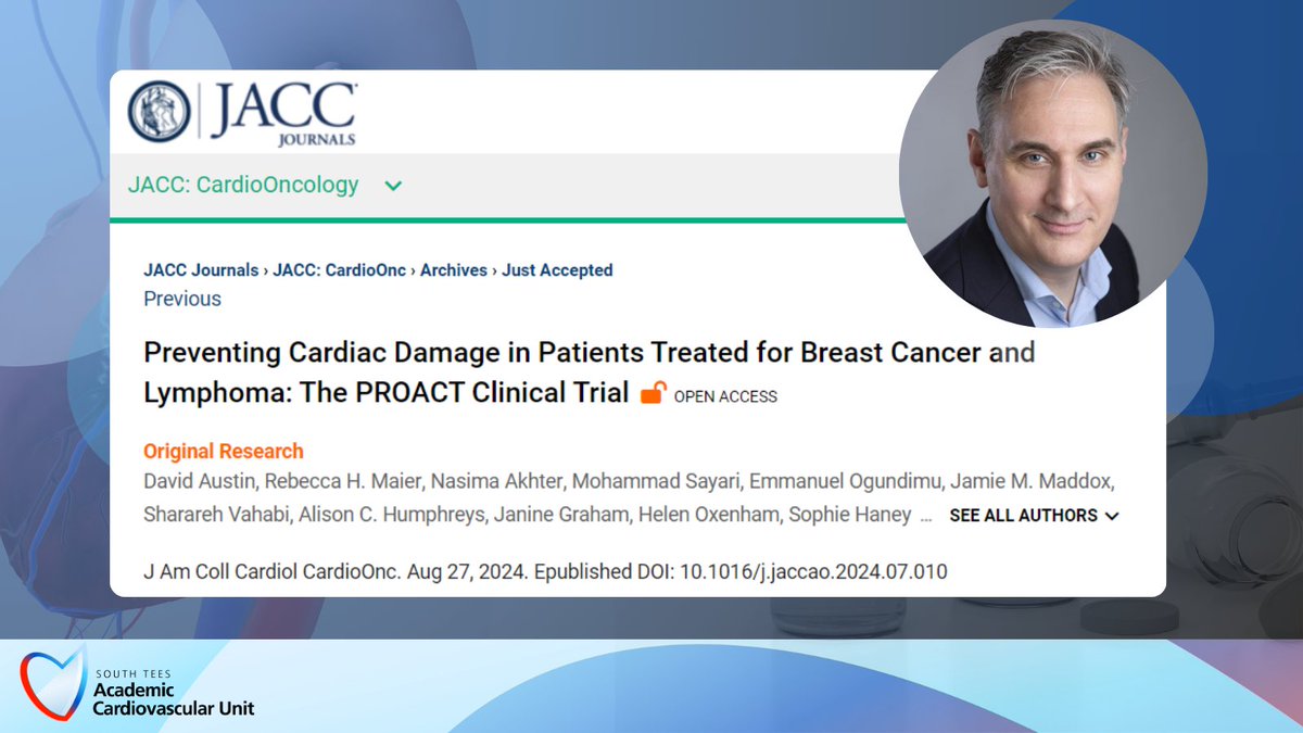 Academic Cardiovascular Unit tweet media