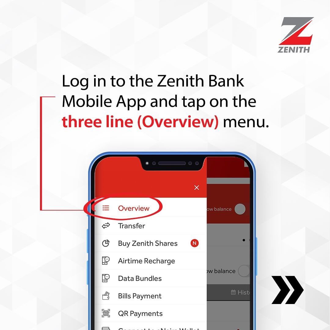 Zenith Bank tweet media