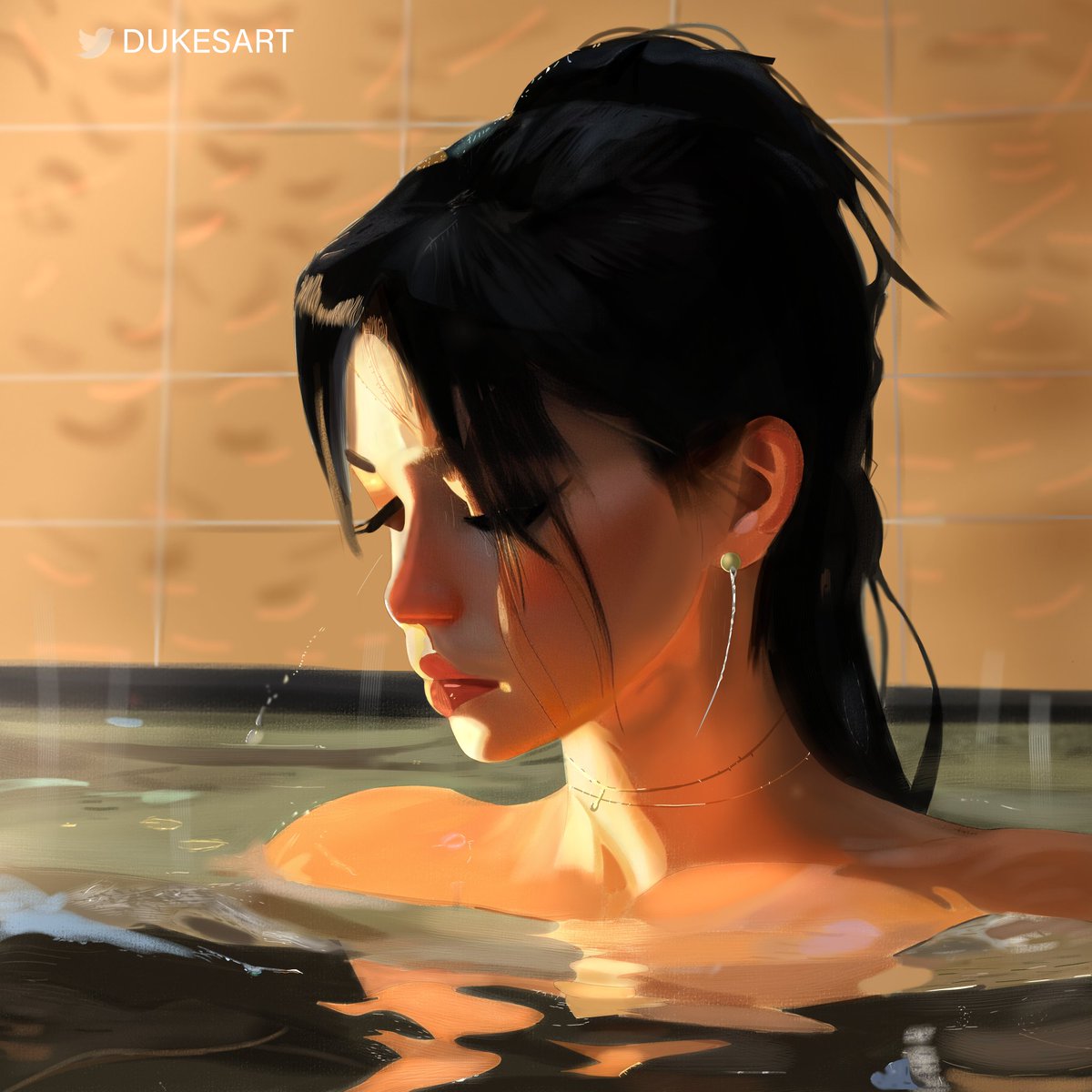 dukedada1's tweet photo. Water study! 💕 🌊process video coming to my YouTube channel soon.  #digitalart #painting #drawing #illustration #digitalpainting #characterdesign #characterart #digitalillustration #sketch #dailysketch #waterstudy #ciaramyoc #DUKESART https://t.co/XsimwY2flN