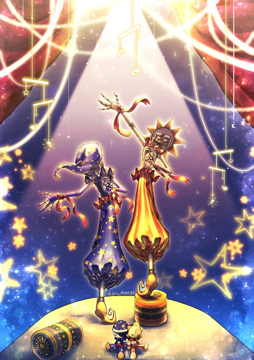 ayu_ghost's tweet photo. #fnaffanart  #daycareattendant #fnafsecuritybreach 
#moondrop #sundrop 

🌙 Sparkling, Shining, Their Own Spotlight.☀ https://t.co/Um6w8xSc8f