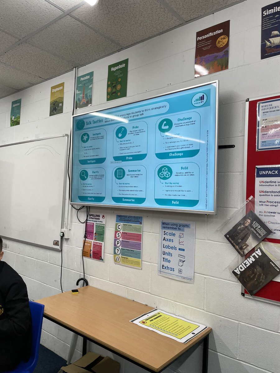 <a href="/voice21oracy/">Voice 21 Oracy</a> Talk Tactics really helped Year 11 prepare for their Group Discussion this morning 👍
<a href="/crickhowellhs/">Crickhowell HS</a> <a href="/CrickEnglish/">CrickEnglishDepartment</a>