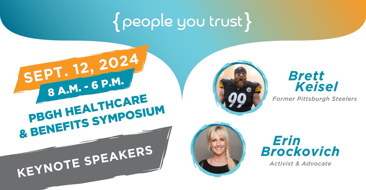 3 more days to register for our 2024 Symposium! Do so at pbghpa.org/symposium/ Our biggest event of the year will have 2 keynote speakers, including Erin Brockovich and Brett Keisel. The rest of the day features 10 breakout sessions &amp; expo featuring our partners and sponsors.