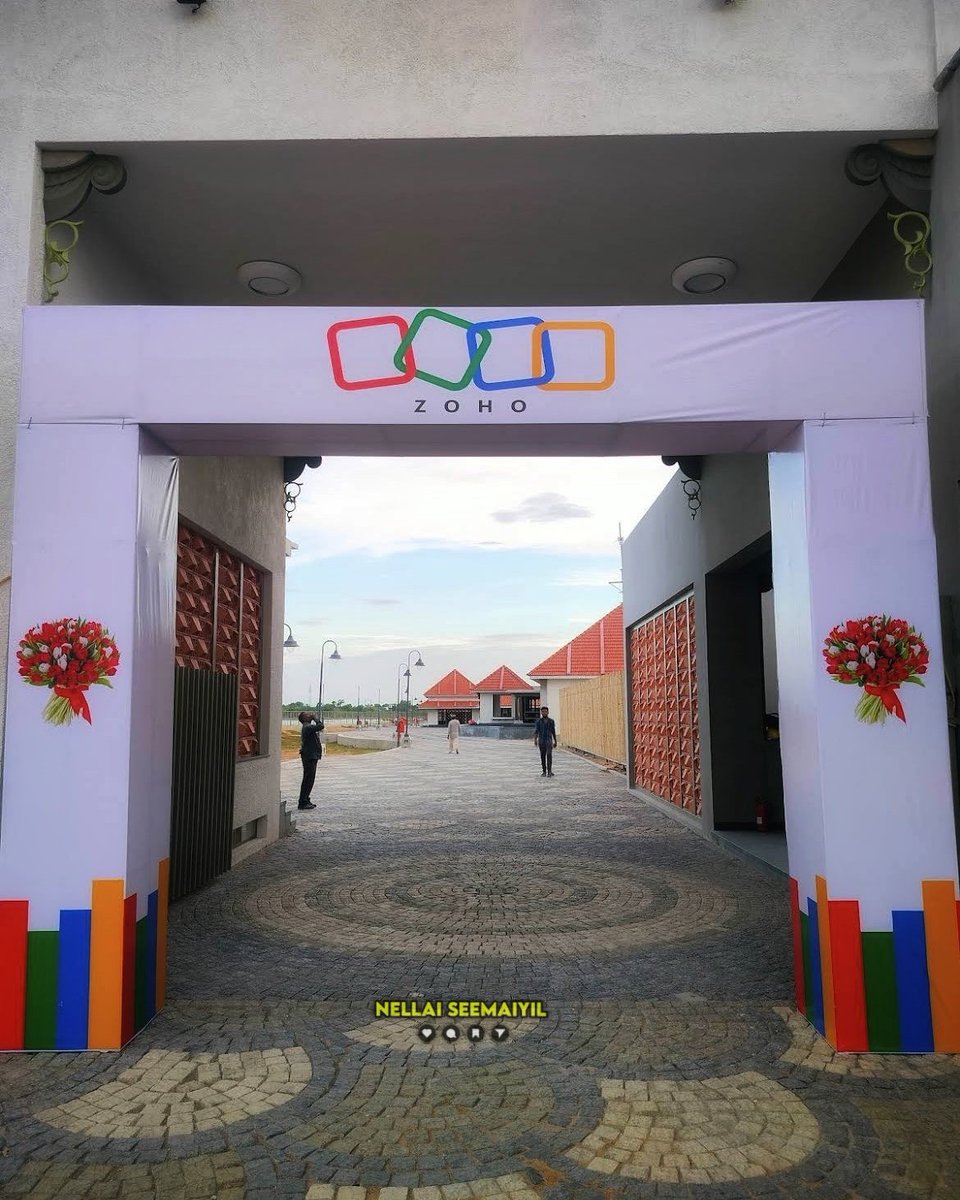 Zoho’s new campus in Tirunelveli is now officially open. Campus Exclusive Pictures 👌😍
Thank You sir <a href="/svembu/">Sridhar Vembu</a> 
<a href="/Porunaicity/">Tirunelveli</a> 
<a href="/OfTirunelveli/">Tirunelveli City Updates🏙</a> 
<a href="/nellaiupdates/">Nellaiupdates</a> 
#Tirunelveli #Nellai #zoho