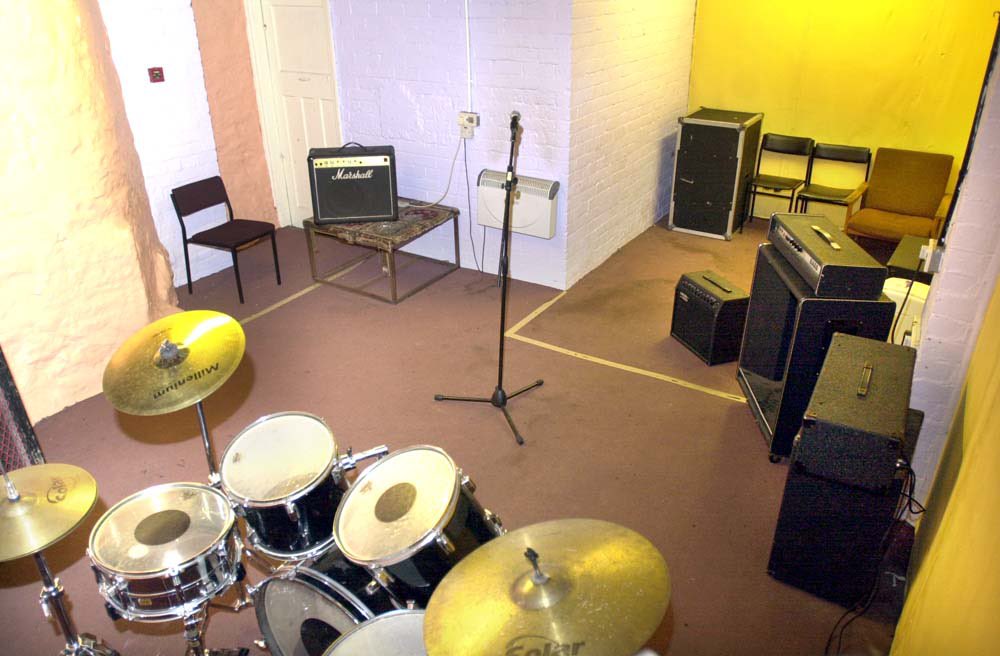 RIP Room 3 at <a href="/lancsmusiccoop/">Lancaster Music Co-op</a> which is being demolished by <a href="/LancasterCC/">Lancaster City Council</a> this month. This is where the front covers for 3 7”s by my old band Angelica were made. The artwork is still there now. Maybe you will be able to see it when they demolish the building?