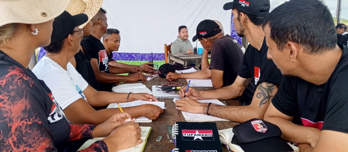 Con participación de nuestro camarada <a href="/WBenavides_MRT/">Williams Benavides</a>, Secretario General Nacional, en compartir de saberes y experiencias estudiamos sobre la historia de Venezuela y como nuestros próceres derrotaron al imperio en diferentes coyunturas.

<a href="/NicolasMaduro/">Nicolás Maduro</a>