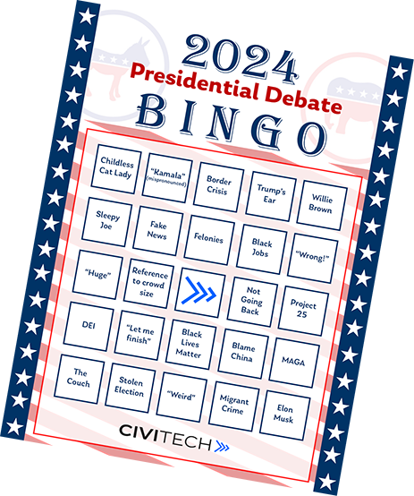 Bingo time again! Download our bingo card and play along as we watch the debate Tuesday night! hubs.li/Q02P2bPc0