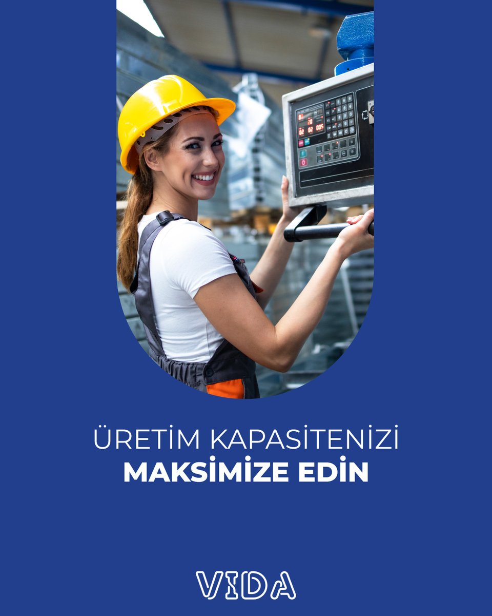 Vida MMS ile üretim kapasitenizi daha verimli hale getirin. Makine ve ekipmanlarınızın kesintisiz çalışmasını sağlayın! 🚀🔩
