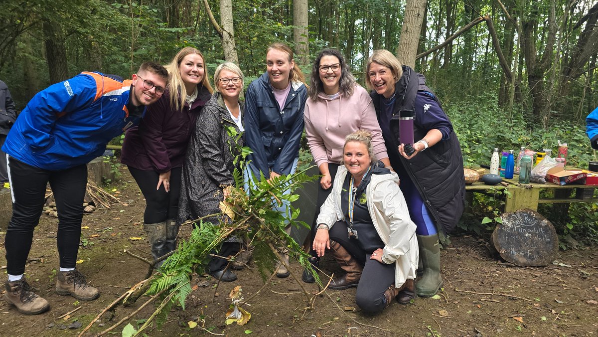 NeedwoodOf's tweet photo. As part of our focus on collaboration and leadership, the full staff team from @AllRangemore , @YoxallStPeters and @NeedwoodOf had a brilliant team building day at the start of term. #JTMATWellbeing #forestfamilyschools https://t.co/rdFfZlLtHa