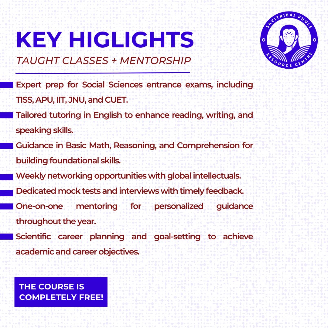 Savitribai Phule Resource Centre tweet media