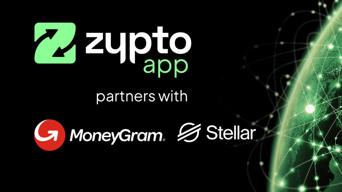 ZyptoApp's tweet image. We are pleased to announce Zypto, MoneyGram and Stellar global partnership. This partnership brings the Pioneering Global Cash to USDC Service worldwide activated by MoneyGram.
#ZyptoApp #MoneyGram #Stellar
@MoneyGram
@stellarorg