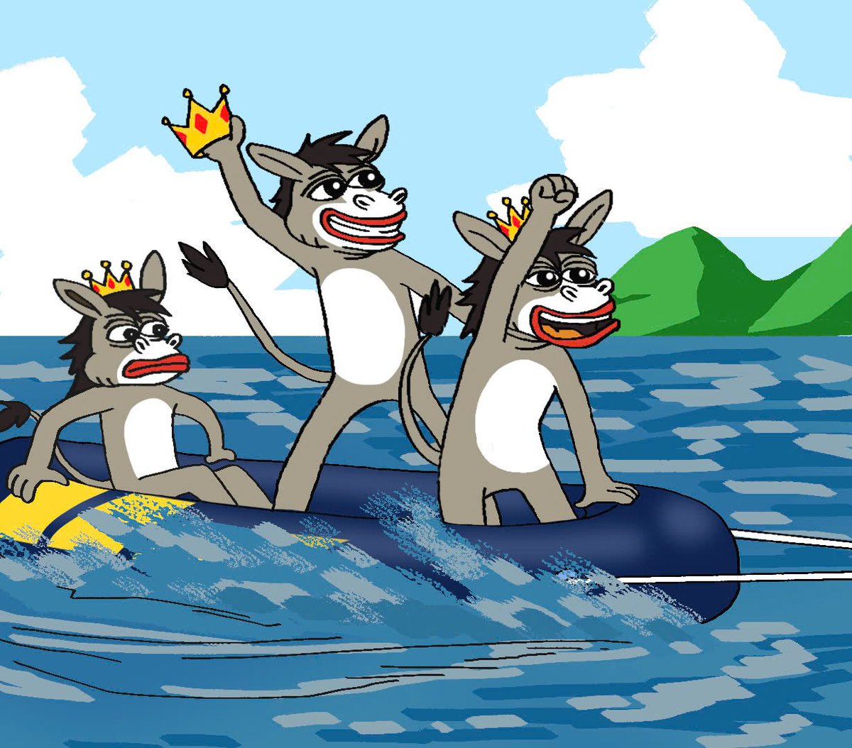 Creative_Degen's tweet photo. @JamesParkerOG Definitely Donkey King - $DOKY - Primed &amp; ready for lift off! 🚀🚀 https://t.co/SmOfAJUdKI