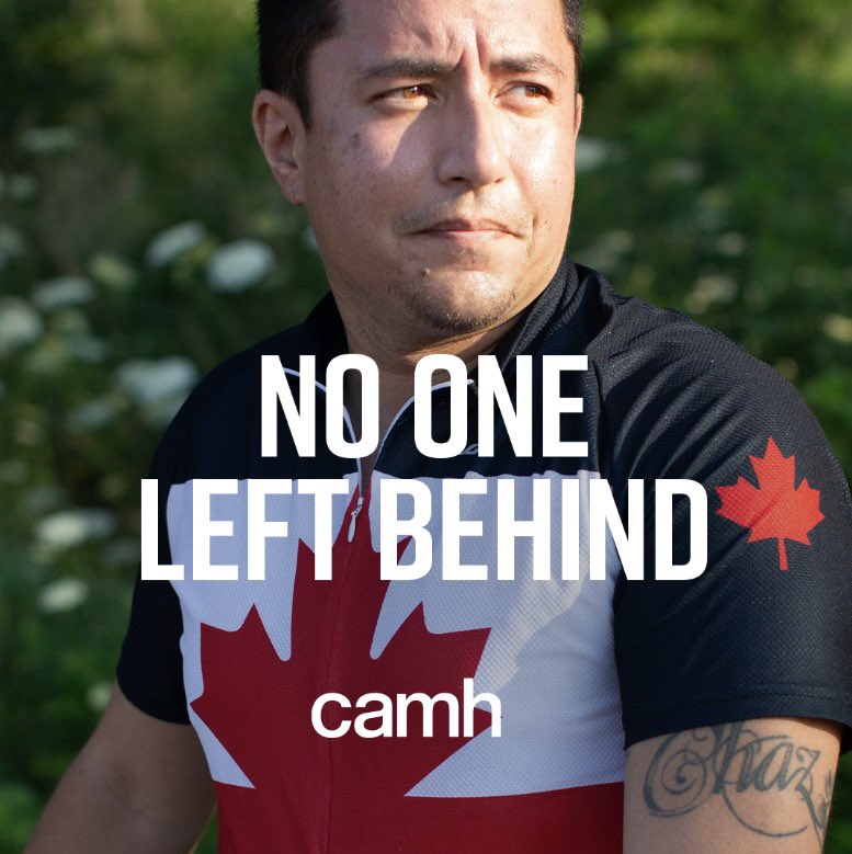 Honoured to be one of the faces of the <a href="/camhfoundation/">CAMH Foundation</a> ‘No One Left Behind’ campaign!

Learn more: camh.ca/en/no-one-left…

#Inspire #MentalHealth #Addiction #NoOneLeftBehind