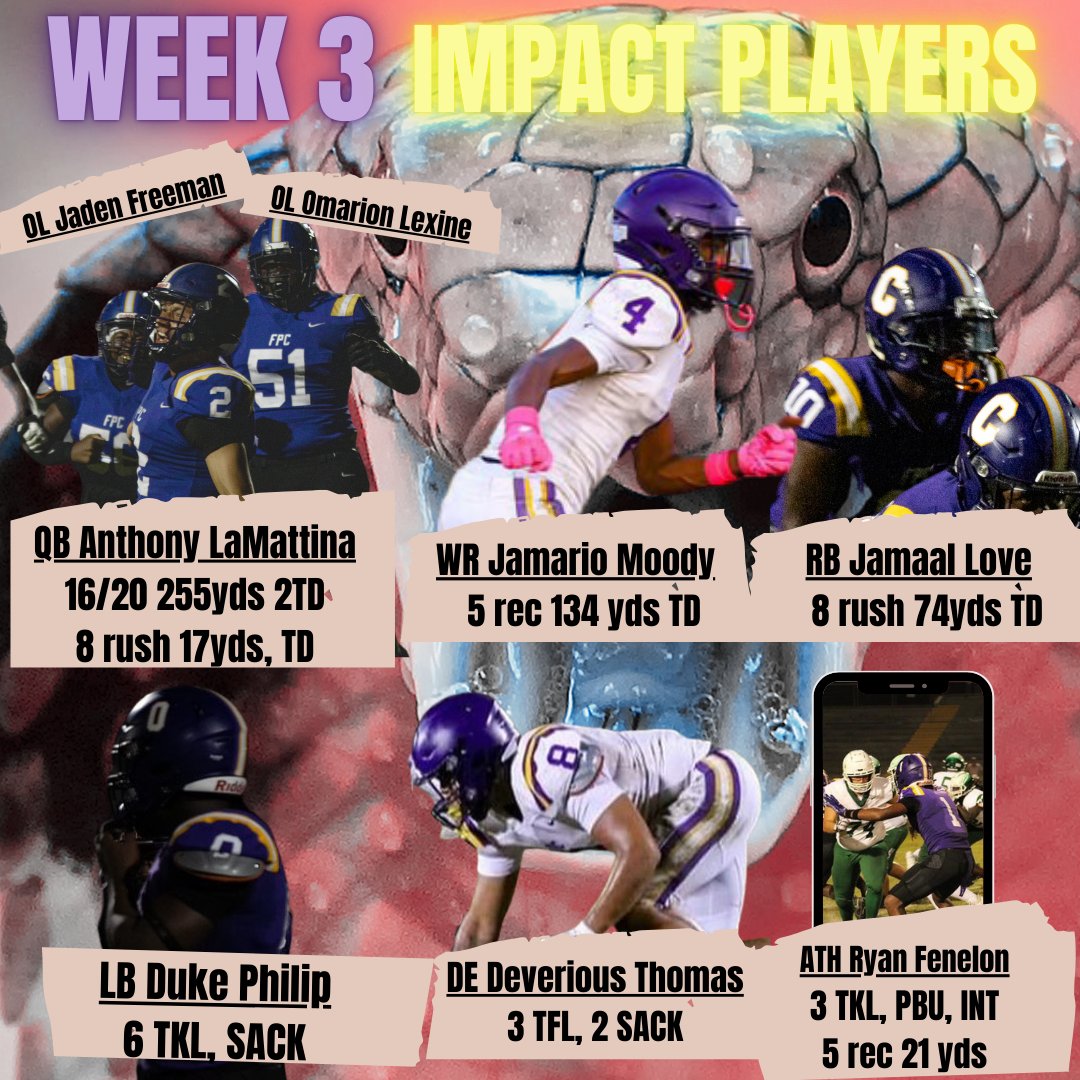 Ft Pierce Central FB (@fpcfootball) on Twitter photo 💥IMPACT PLAYERS💥vs NOVA.
Trenches: @swavyomar <a href="/jaden_freeman/">Jaden Jackson</a> <a href="/DeveriousT/">Deverious (DJ) Bianchini Thomas</a>
Offense: <a href="/ALaMattina2007/">Anthony</a> <a href="/jamario_moody/">JaMario moody</a> Jamaal Love
Defense: <a href="/MaqariePhilip/">Maqarie “Duke” Philip</a> <a href="/ryanthe1_/">Ryan Fenelon</a>
<a href="/ESPNTop63/">ESPN Top 63</a> <a href="/ESPNWestPalm/">ESPN WEST PALM (106.3 FM)</a> <a href="/EraPrep/">New Era Prep</a> <a href="/CenFLAPreps/">Central Florida Preps</a> <a href="/Andy_Villamarzo/">Andy Villamarzo</a> <a href="/FlaHSFootball/">FloridaHSFootball.com</a> 💥IMPACT PLAYERS💥vs NOVA.
Trenches: @swavyomar <a href="/jaden_freeman/">Jaden Jackson</a> <a href="/DeveriousT/">Deverious (DJ) Bianchini Thomas</a>
Offense: <a href="/ALaMattina2007/">Anthony</a> <a href="/jamario_moody/">JaMario moody</a> Jamaal Love
Defense: <a href="/MaqariePhilip/">Maqarie “Duke” Philip</a> <a href="/ryanthe1_/">Ryan Fenelon</a>
<a href="/ESPNTop63/">ESPN Top 63</a> <a href="/ESPNWestPalm/">ESPN WEST PALM (106.3 FM)</a> <a href="/EraPrep/">New Era Prep</a> <a href="/CenFLAPreps/">Central Florida Preps</a> <a href="/Andy_Villamarzo/">Andy Villamarzo</a> <a href="/FlaHSFootball/">FloridaHSFootball.com</a>
