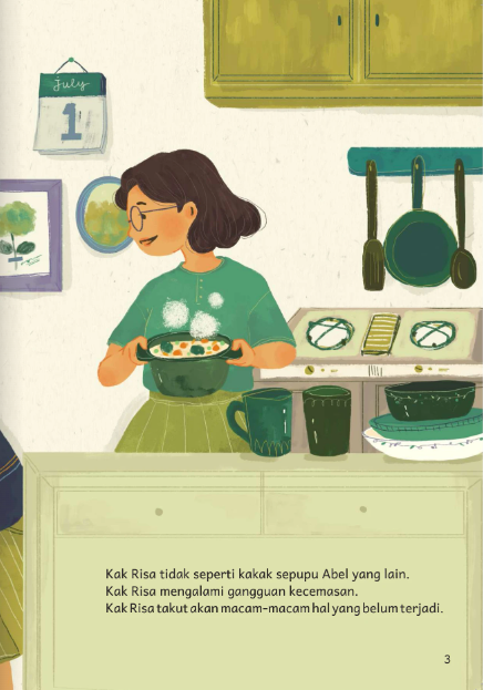 bibabercerita's tweet photo. Nambah lagi referensi buat belajar kesehatan mental dengan sederhana lewat buku anak.

Kali ini soal gangguan kecemasan.

"Abel takut ular, tapi kalau tidak ada ular rasa takut itu reda.
Sementara Kak Risa takutnya tak mudah hilang."

Gampang dimengerti kan?

#BibaBercerita https://t.co/1N90CEsy5Q