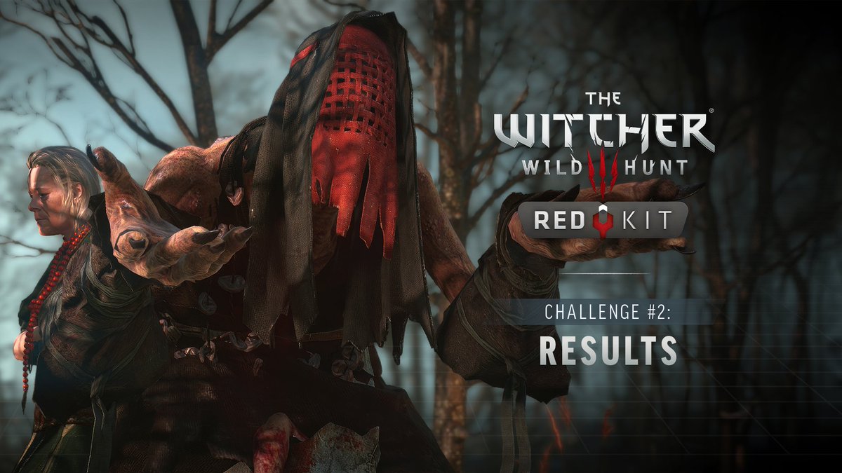 thewitcher's tweet image. For #REDkit Modding Challenge #2 we asked you to show us some moves. Or, more precisely, make NPCs show us some new ones.

And the winners are... 🥁🥁🥁
🏆 Geo Games for Nithral One-Handed Combo Attack
🏆 Esteben Zaldivar for Metalhead Leshen
🏆 Apokryphos for Improved Leshen