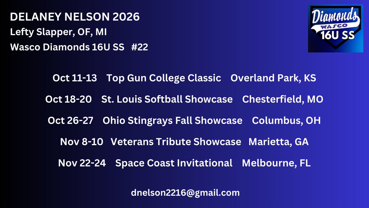 Ready for some fall ball!