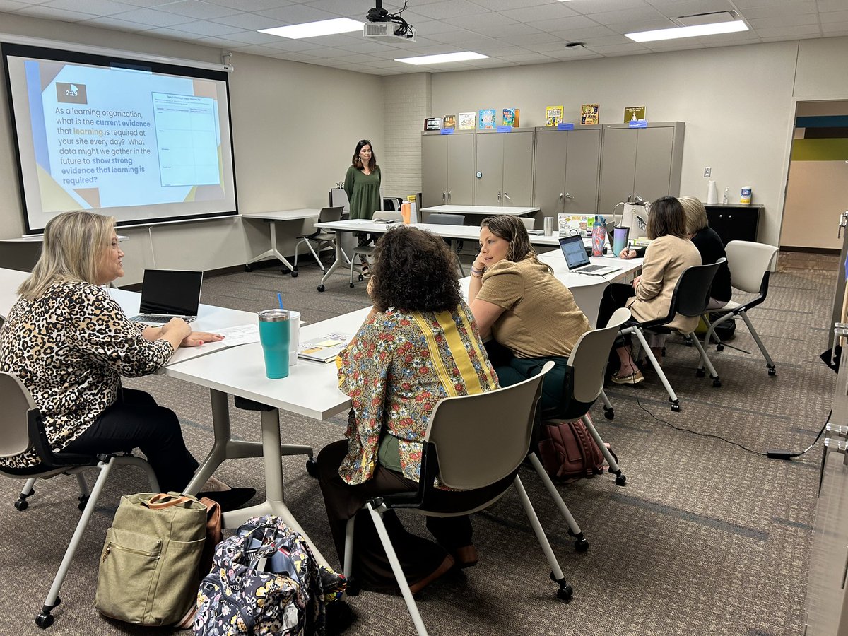 Good Morning EC leaders!  Great discussion today about making learning visible in our programs. #weareSPSec