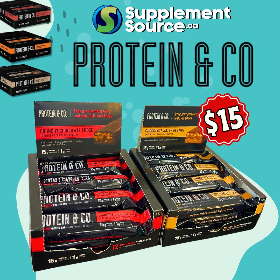 suppsourceca's tweet photo. ๐ฅ PROTEIN & Co PROTEIN BARS, 12 Bars/Box now just $15 (Reg. $39.95)! Available exclusively at https://t.co/KDyiVi7UNo! ๐ Donโt miss our 20% sitewide sale! ๐
#SupplementSource #ProteinBars #FitnessSnacks #DiscountSupplements #HealthyLiving #SitewideSale
(Meal Replacement, Protein Snacks, Discount Supplements, Fitness Nutrition, Sitewide Sale)