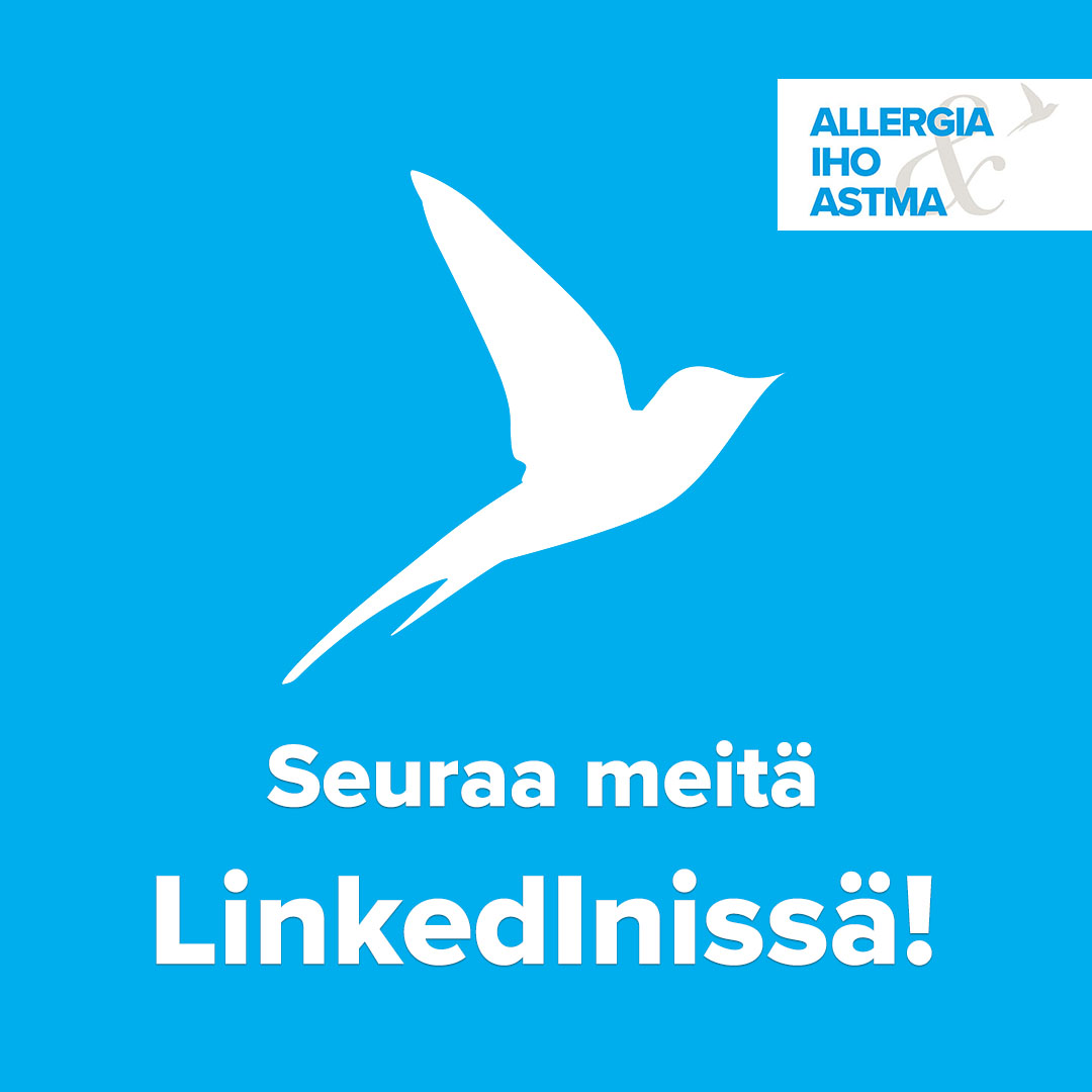 Allergia-, iho- ja astmaliitto on nyt LinkedInissä. Ota seurantaan 👉linkedin.com/company/allerg…

Jatkossa viestimme X:ssä ainoastaan poikkeustilanteissa.
#AllergiaIhoJaAstmaliitto