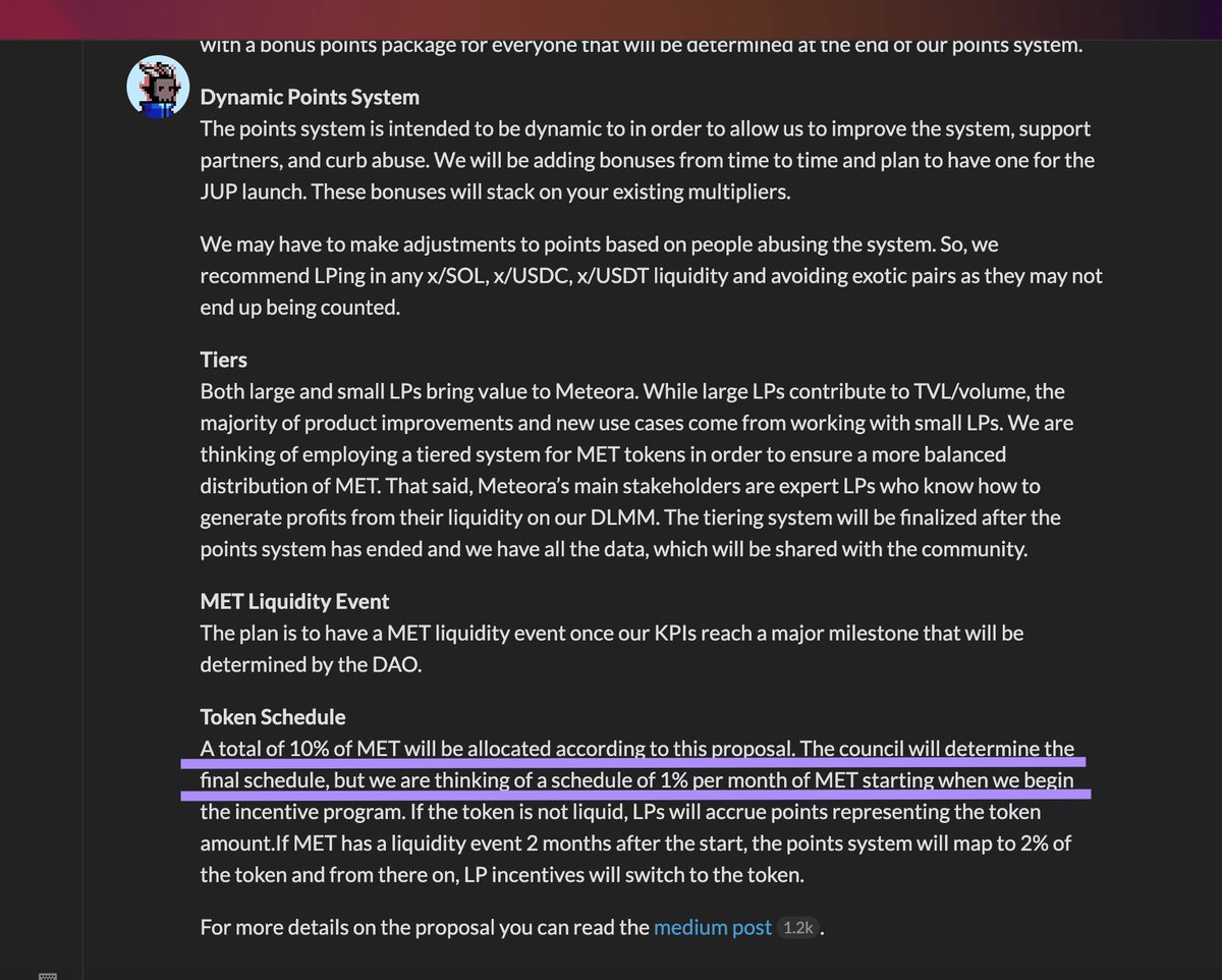VoxVex000's tweet photo. The airdrop of $MET has the big chance (90%) in Oct ~ Nov 2024. The earliest date could be in next month.

Cheers guys ~ 🥂🥂 This is gonna be huge. https://t.co/jz5UZfNnHn
