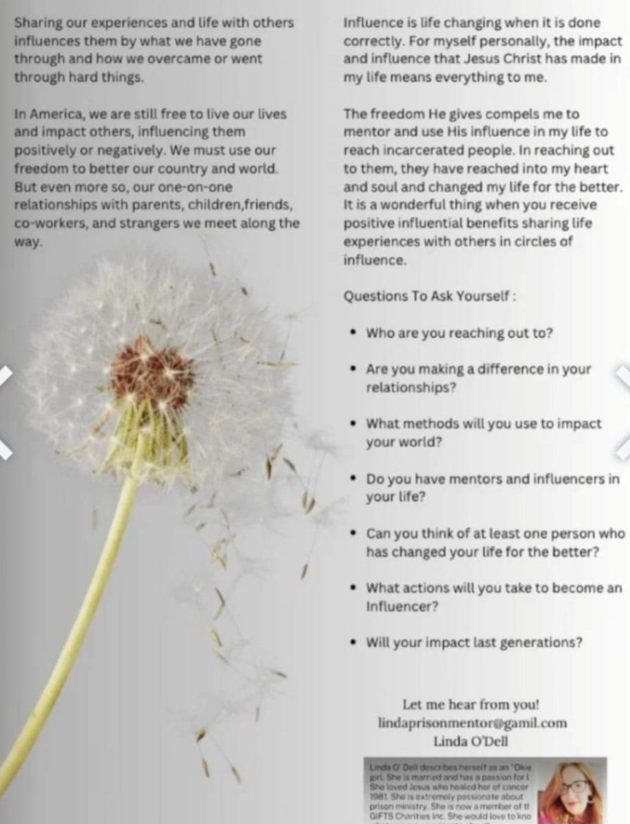 Letters4theLord's tweet image. "Influence " a magazine article I wrote 
#writingcommunity #indieauthor #Okiewriter #womenWriters
