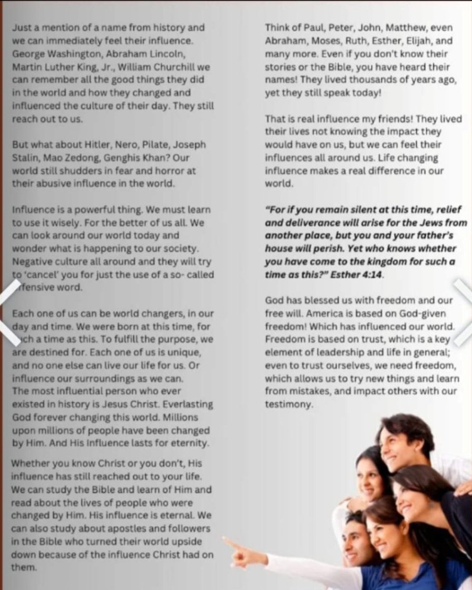 Letters4theLord's tweet image. "Influence " a magazine article I wrote 
#writingcommunity #indieauthor #Okiewriter #womenWriters