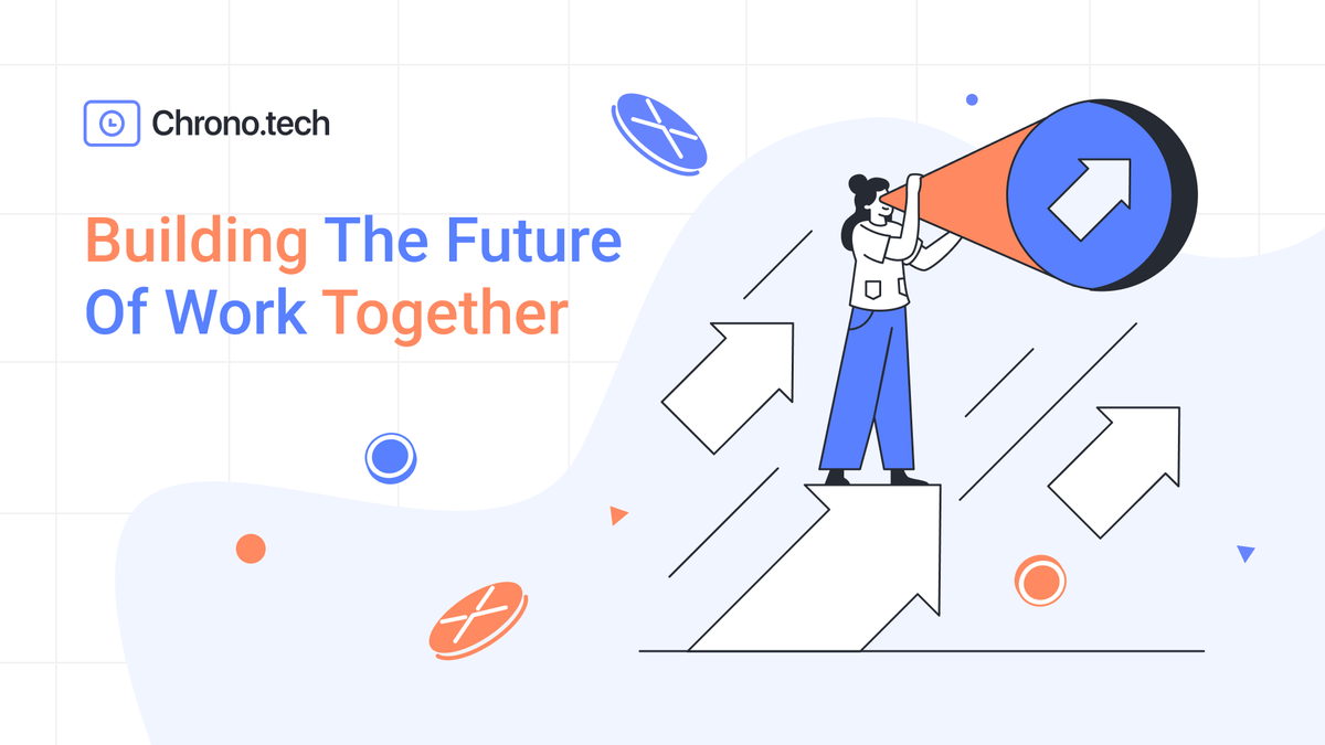 ChronotechNews's tweet photo. 👷🏼 Shaping Work’s Future
At #Chronotech, we’re building the #FutureOfWork as #Web3 matures.
With every innovation, we’re making work more flexible, fair, and rewarding.
🤝 Join us in shaping a new era of global opportunities. https://t.co/kf0OmmMrJ8