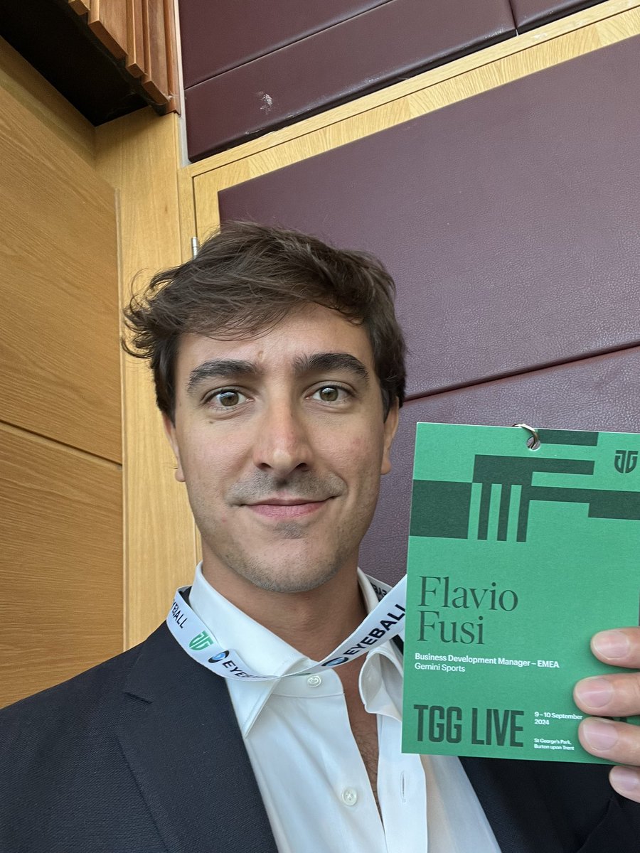 #TGGLive event kicked off earlier this morning and I am thrilled to represent Gemini Sports here at St George’s Park.

If you are interested in a quick demo of our Gemini app for Sporting Directors and decision makers in football, feel free to say hello! 📱👋

<a href="/ground_guru/">Training Ground Guru</a>