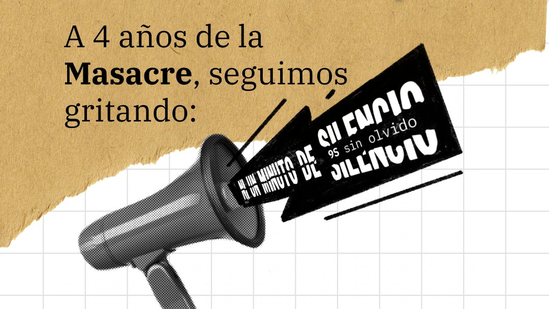 A 4 años de la Masacre, seguimos gritando ¡Ni un minuto de silencio: 9S Sin olvido!

Hoy conmemoramos a las personas que fueron asesinadas y violentadas por la policía, en medio de las protestas por el asesinato de Javier Ordoñez, el 9 y 10 de septiembre de 2020 en Bogotá y