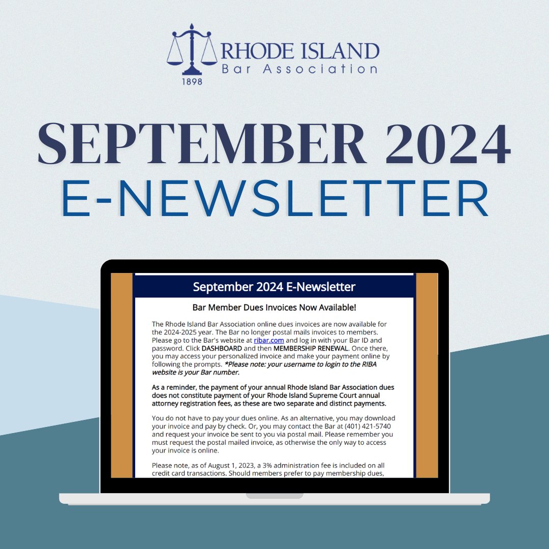 RI Bar Association tweet media