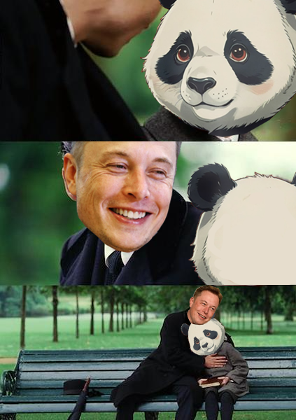 sunPandaFi's tweet photo. Is #PFI always in glasses?🕶️
It’s because it has the most enchanting eyes—eyes that gaze straight into your soul, radiating warmth and tenderness.
Elon, can you resist such a charm?😊

#pandafi #pfi #tron #ElonMusk #Elon #Crypto https://t.co/6L3m3wPNNh