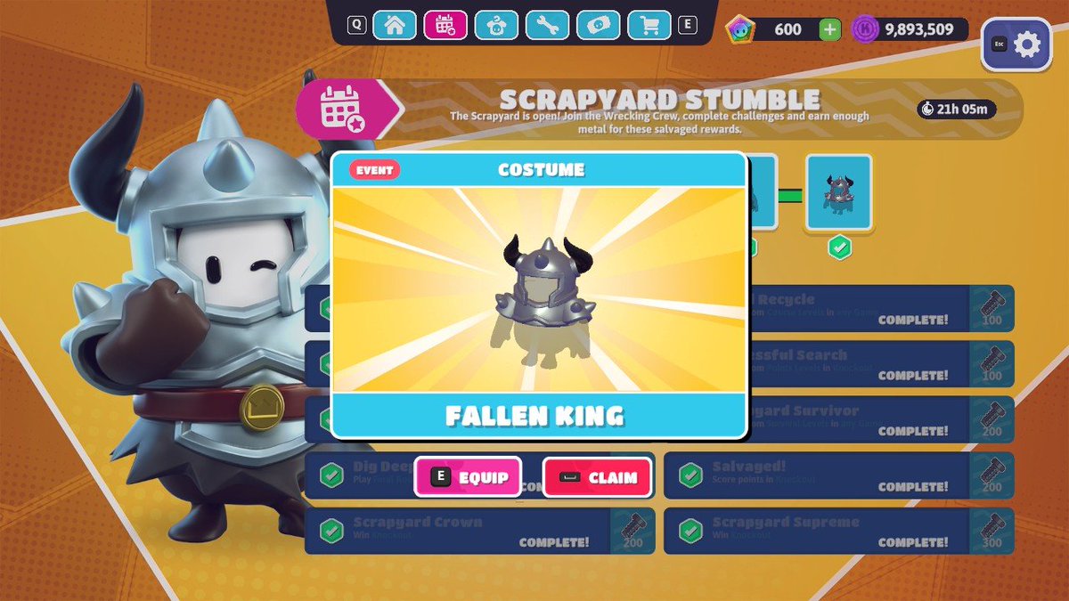 Gg, thanks for the event, i am not touching this game for the rest of the month