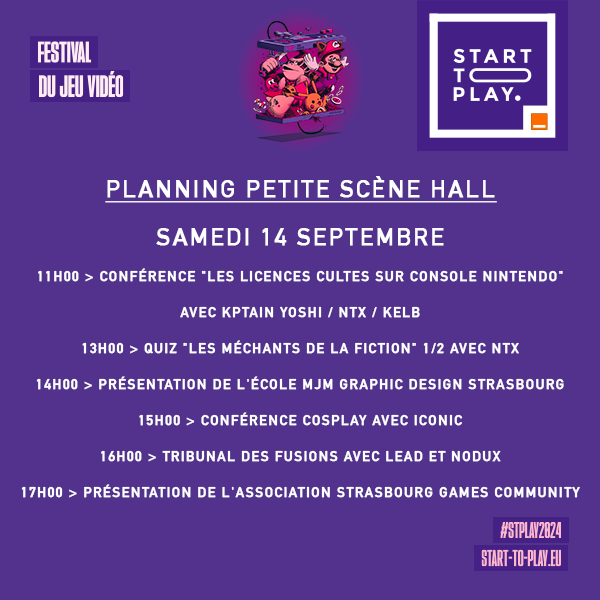 Start To Play - Festival du jeu vidéo tweet media