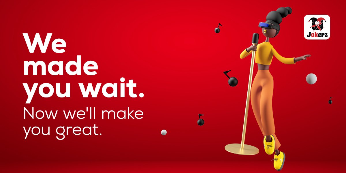 We Made You Wait. Now We'll Make You Great!
Get ready to shine with Jokerz, where your creativity takes center stage,
Turn the spotlight on you and make magic happen
Jokerz 🃏 - The Combination of Fun &amp; Earning is #ComingSoon ⏳
#Jokerz #entertainment #reelitfeelit #trending